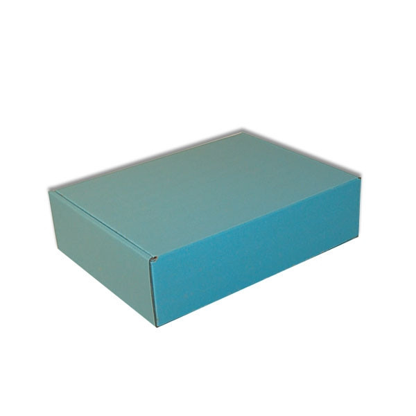 Corrugated E-Comm Blue Presentation Boxes