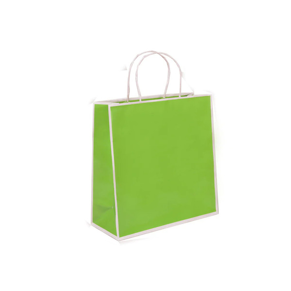 100 Bags - Super Saver San Fran Lombard Green 10 x 4 x 10