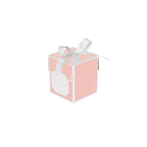 Flipalicious Gift Boxes - 3" x 3" x 3-1/2" Pink - 100 Boxes