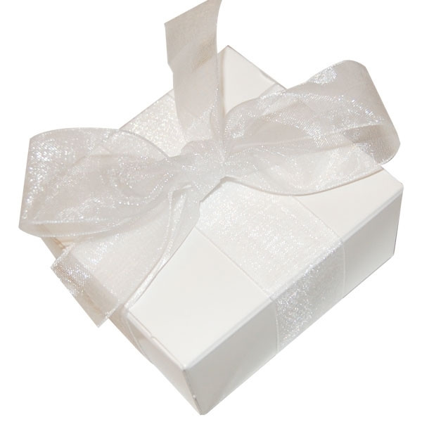 Organza Ribbon - White