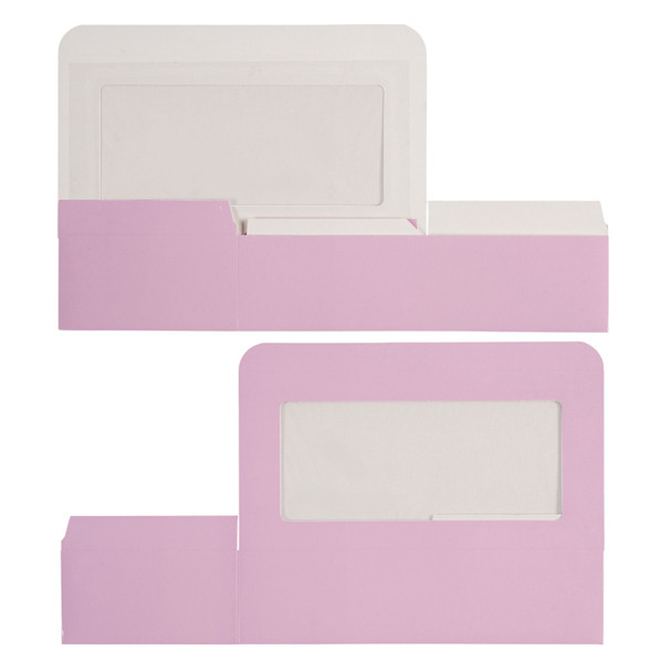 Lavender Easter Bunny Boxes with Window-12-1/2" x 6-1/8" x 3-1/4