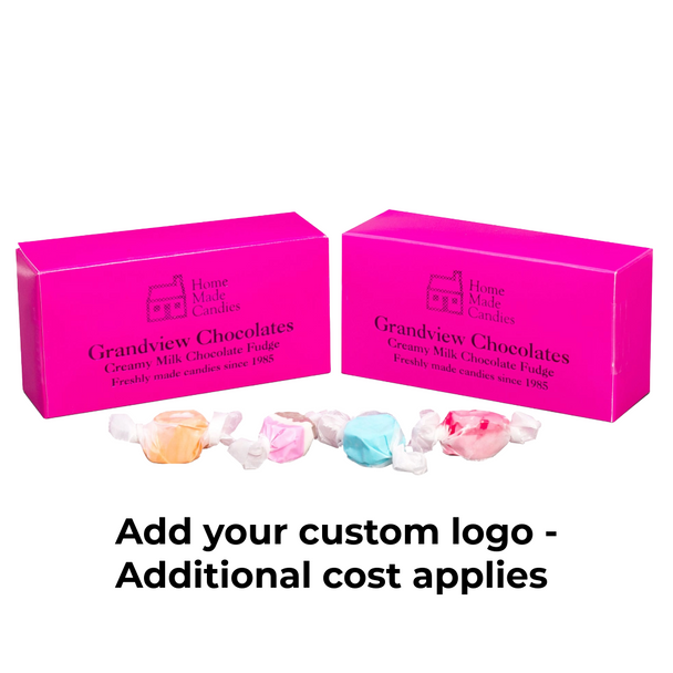 50 Boxes - 1/2 lb. Candy Boxes - Raspberry Pink 5-1/2" x 2-3/4" x 1-3/4"