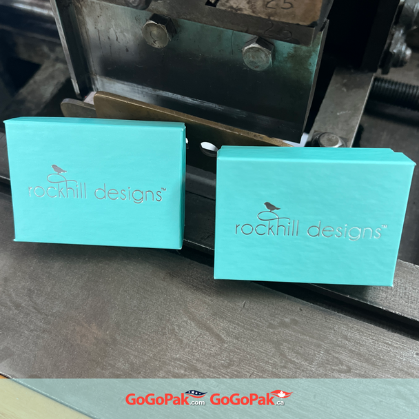 Branded Aqua Jewellery Boxes - 3" x 2-1/8" x 1" 100 Boxes/Pack Branded Aqua Jewellery Boxes - 3" x 2-1/8" x 1" 100 Boxes/Pack