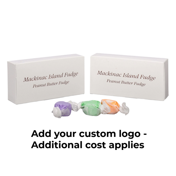 50 Boxes - 1/4 lb. Long Candy Boxes - White - 4-1/2" x 2-5/16" x 1-1/8"