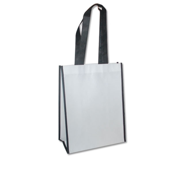 CLEARANCE - Non-Woven Trim Bags - 9" x 12" x 5" - White 50 Bags/Case