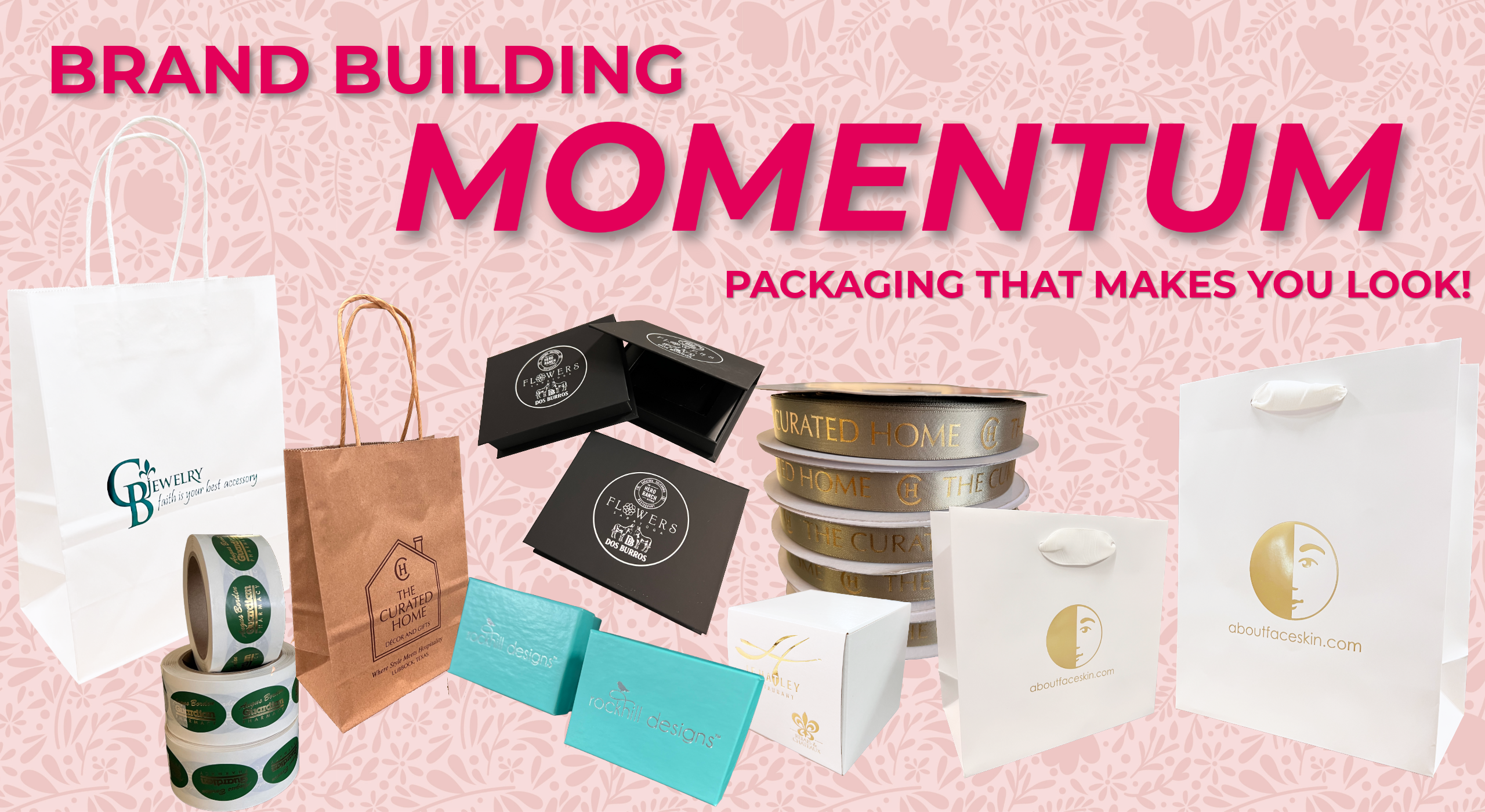 Custom printed paper bags