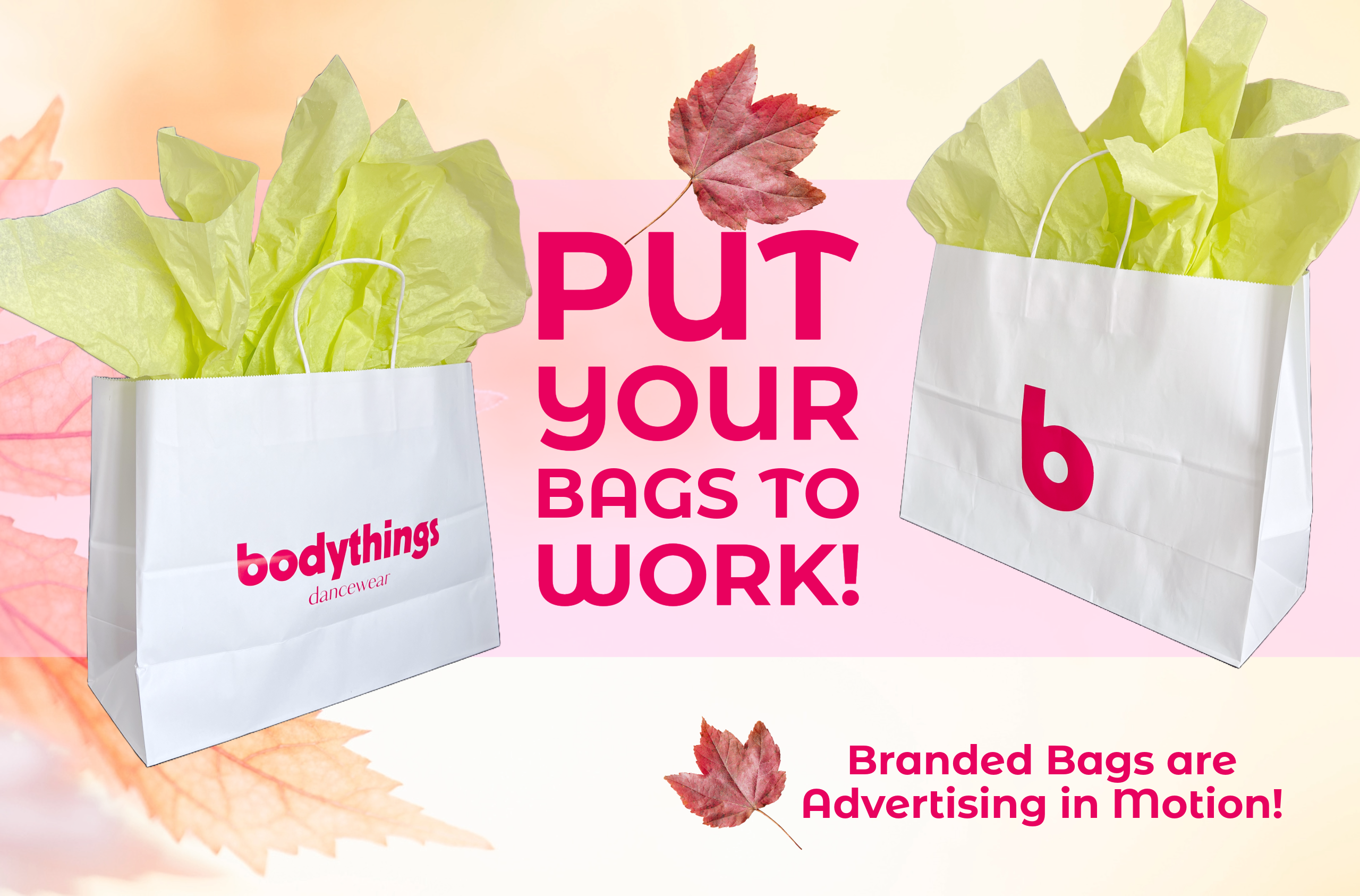 Custom printed paper bags