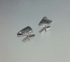 Trout Sterling Heads and Tails Cufflinks Solid sterling silver including the toggle! a great conversation starter for the dressed up fisherman