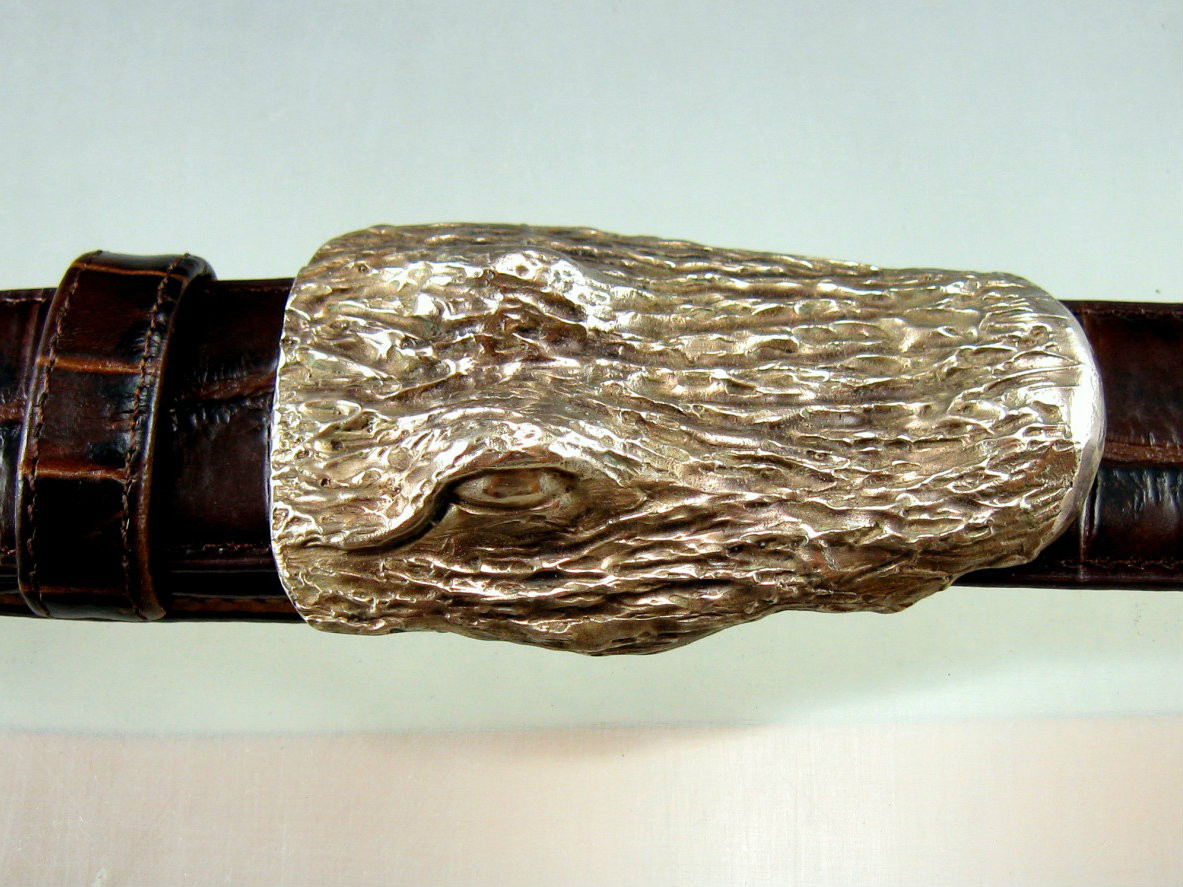 alligator head belt