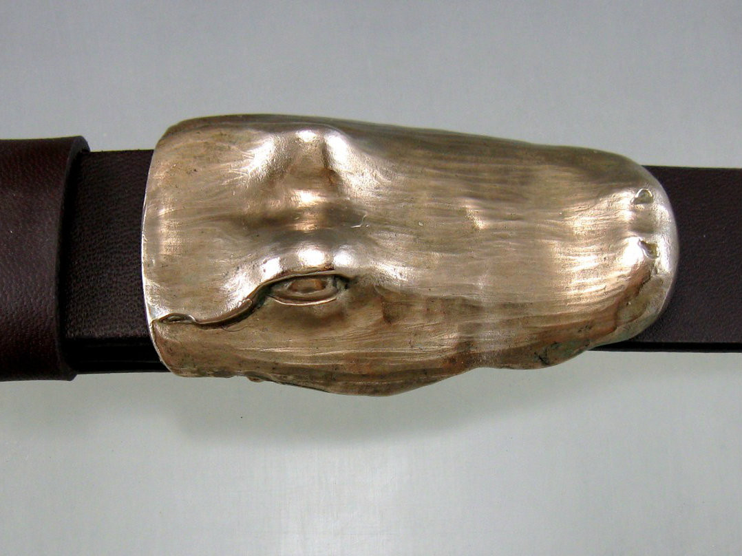 Alligator Buckle in Bronze