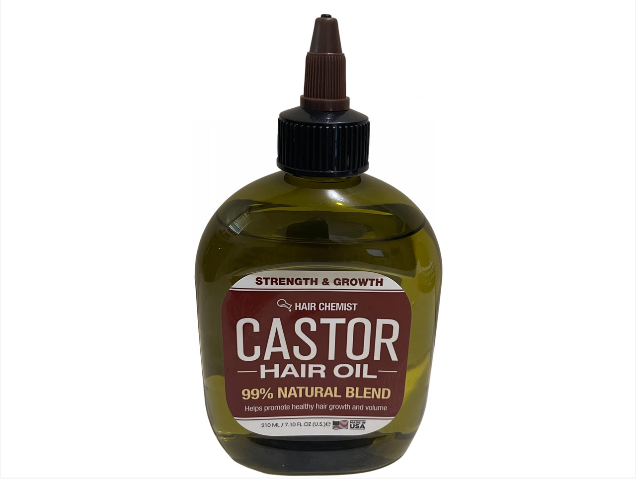 Hair Chemist Natural Castor Hair Oil, 7.10 oz