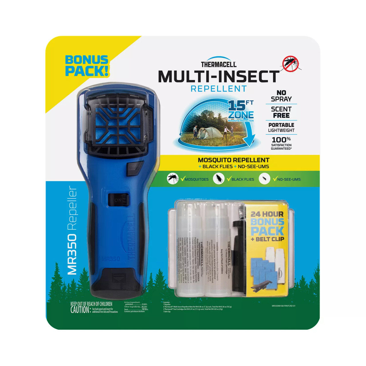 Thermacell MR350 Mosquito & MultiInsect Repeller Bonus Pack (VARIETY