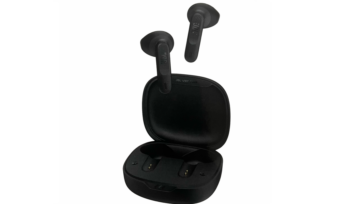 JBL Vibe Flex Wireless Earbuds - Black