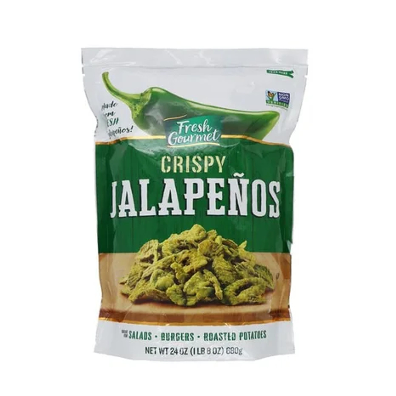 Fresh Gourmet Crispy Jalapenos, 24 oz bag