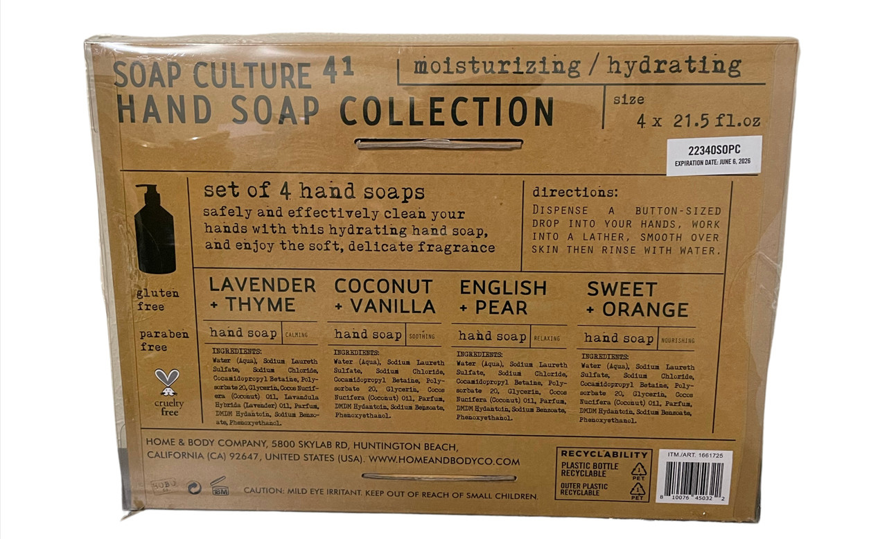 Soap Culture 41, 4 pack