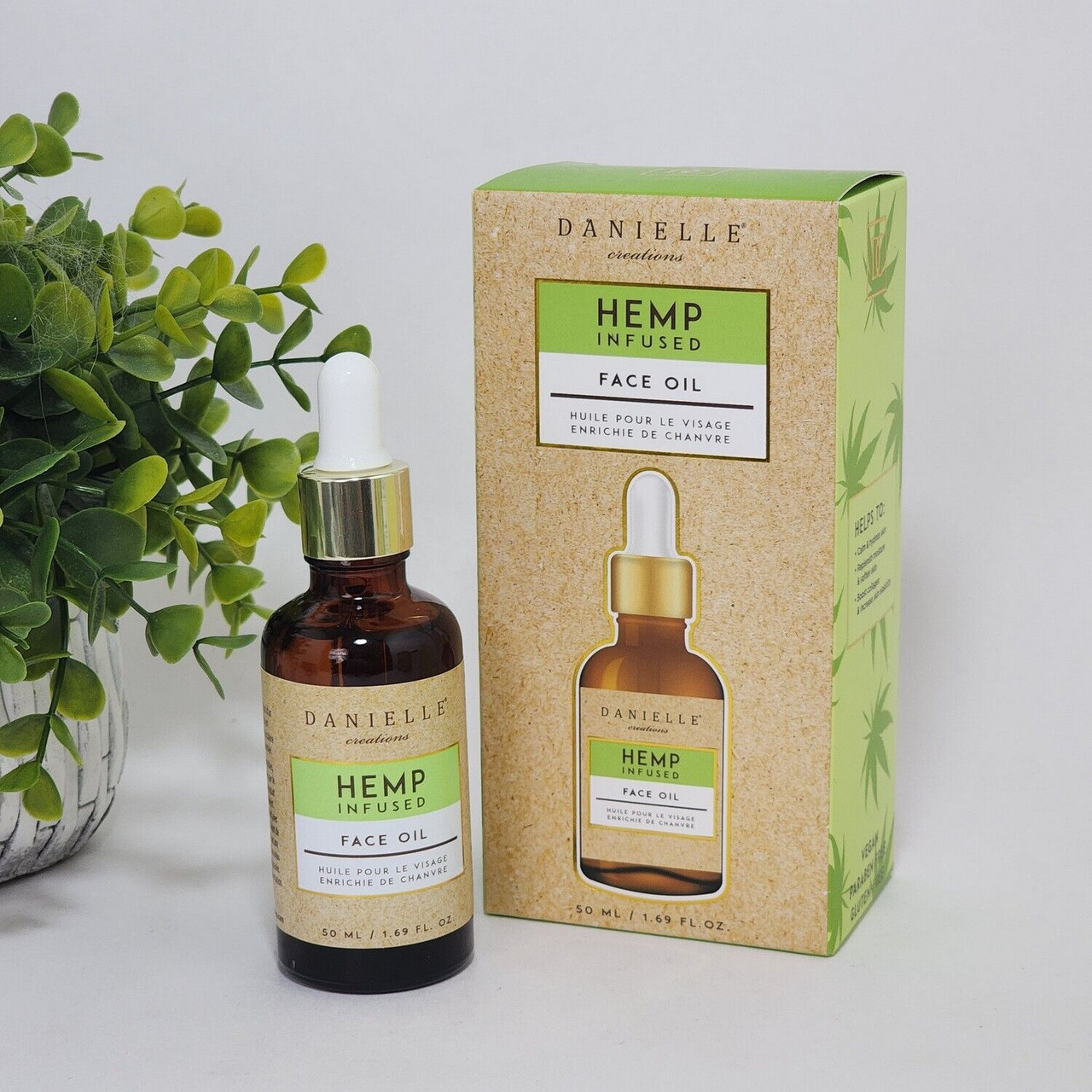 Danielle Creations Hemp Infused Face Serum 1.69oz.