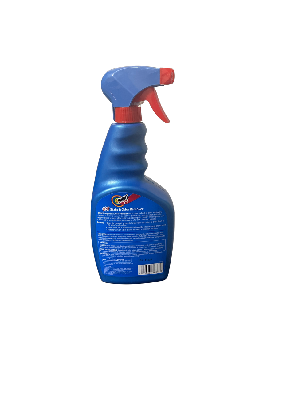 SHOUT Pets Strength Stain and Odor Oxy Remover 32 Ounces