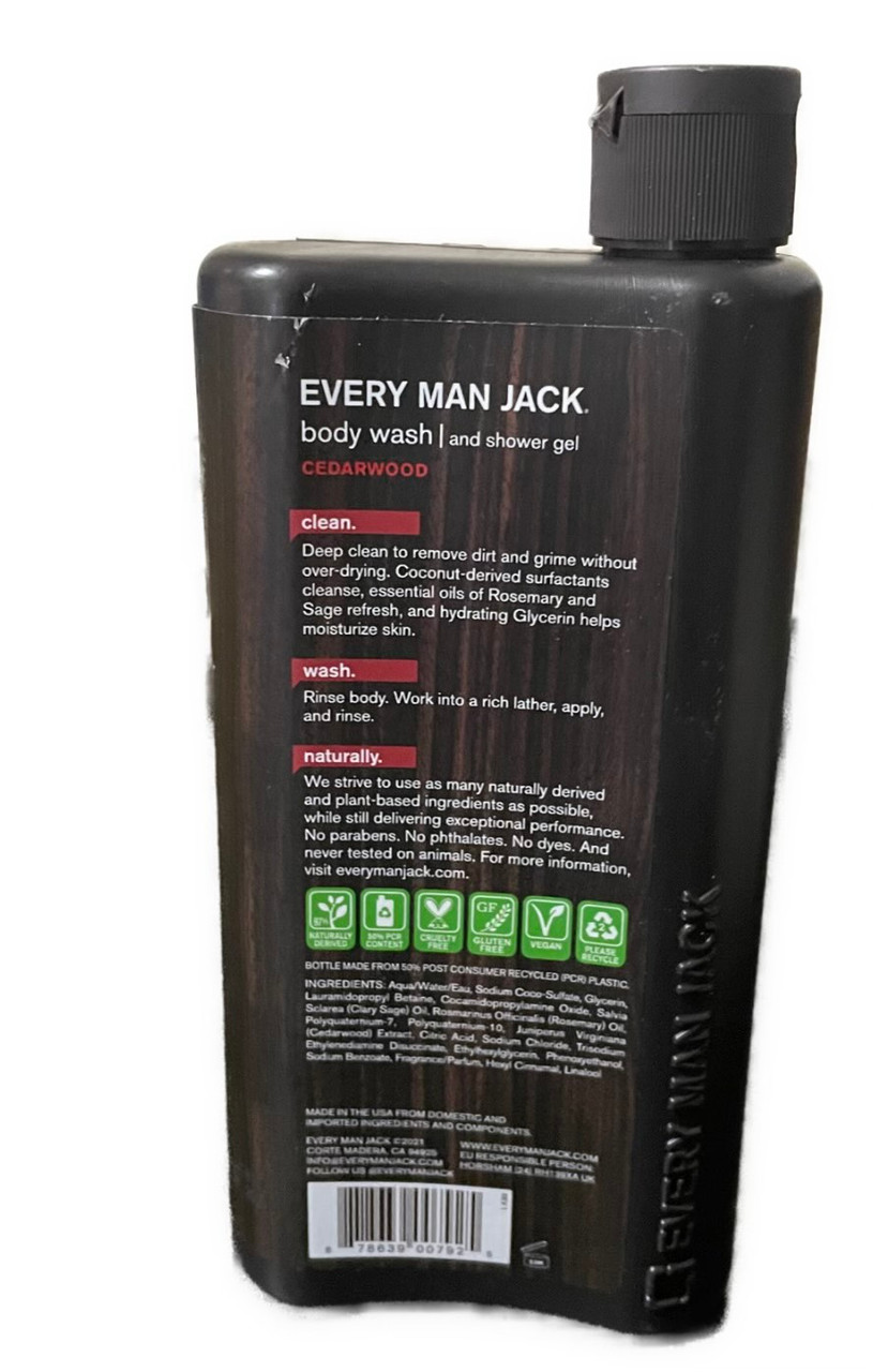 EVERY MAN JACK BODY WASH 16 OZ