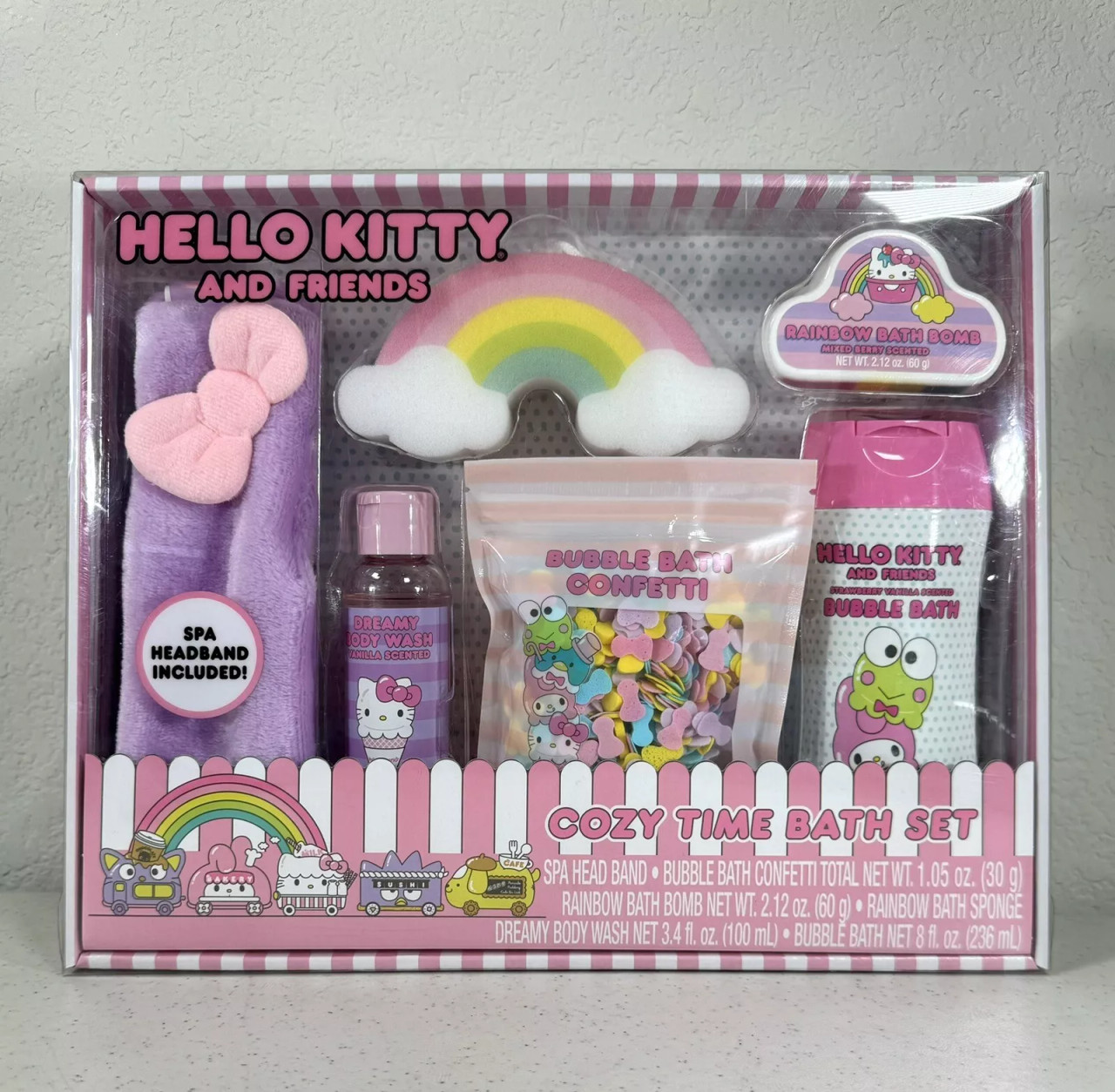 Hello Kitty and Friends COZY TIME BATH SET