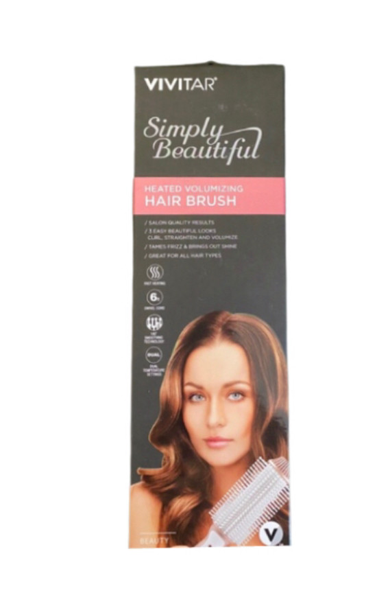 Vivitar Heated Hair Brush for straightening