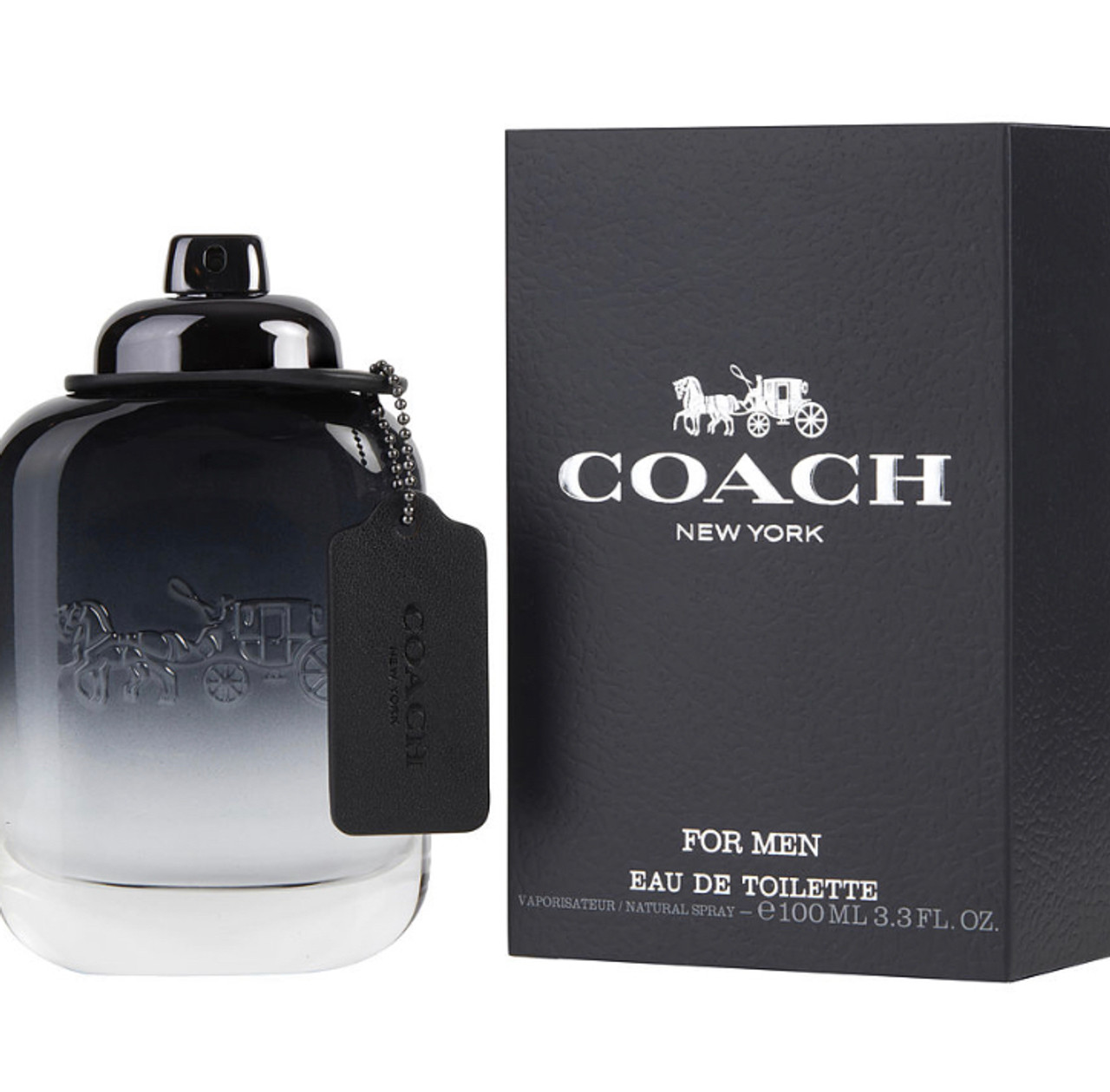 Coach New York Eau De Toilette For Men, 3.3 oz