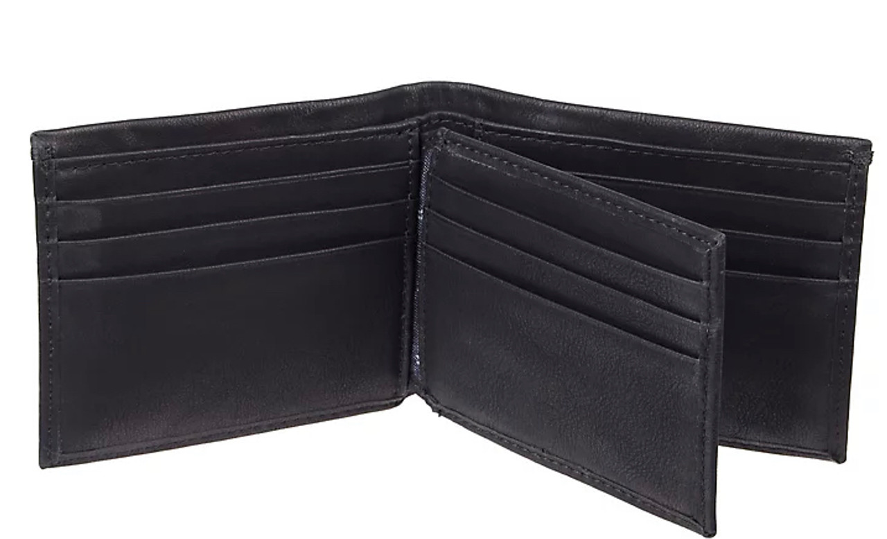 Men's Levi's RFID-Blocking Extra-Capacity Black Slimfold Wallet