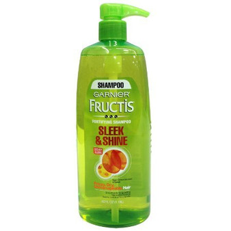 Garnier Fructis Sleek & Shine  fortifying shampoo, 40oz