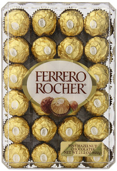 Ferrero Rocher Fine Hazelnut Chocolates 21.2 oz., 48 Ct