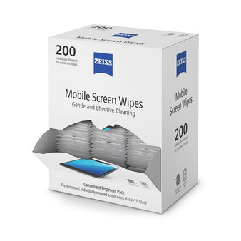 ZEISS Mobile Wipes (200 Count)