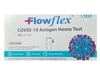 Flowflex COVID-19 Antigen Home Test 1 count
