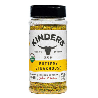 Kinder's Buttery Steakhouse Seasoning Rub, 10.40 oz