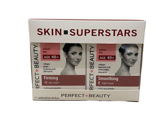 Farmona Perfect Beauty Skin Superstars Day Cream and Night Cream Age 40+