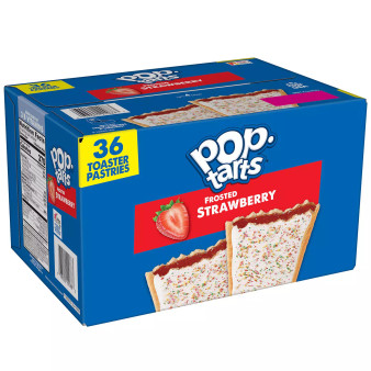 Pop-Tarts, Frosted Strawberry (36 ct.), 60.9 oz