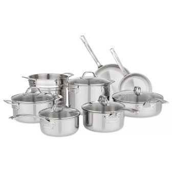 Viking 13-Piece Tri-Ply Cookware Set