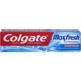 Colgate MaxFresh Toothpaste, Cool Mint, 7.6 oz