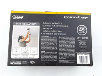 Feit Electric LED Dimmable Recessed Downlights 5-6 INCH, 2 pack