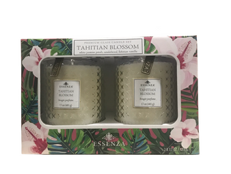 Essenza Tahitian Blossom 17 oz Candle, 2 pack