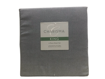 Charisma King  6 Piece Sheet Set (VARIETY OF COLOR)