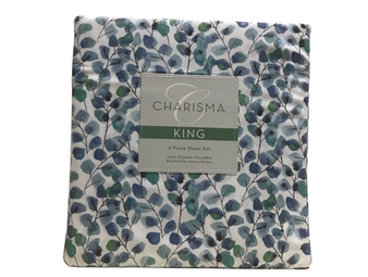 Charisma King  6 Piece Sheet Set (VARIETY OF COLOR)