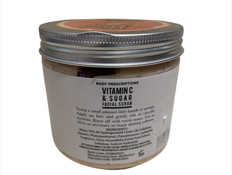 Body Prescriptions VITAMIN C & SUGAR Facial SCRUB, 13.53 Oz.
