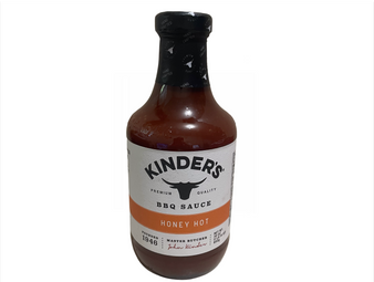Kinder's BBQ Sauce Honey Hot, 30 oz