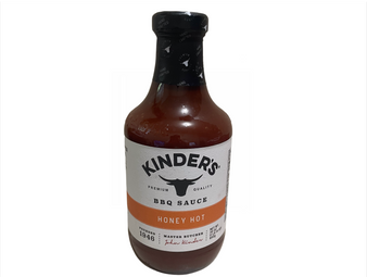 Kinder's BBQ Sauce Honey Hot, 30 oz