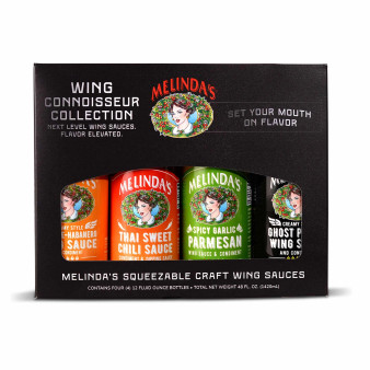 Melinda's Wing Connoisseur Collection, 4 ct