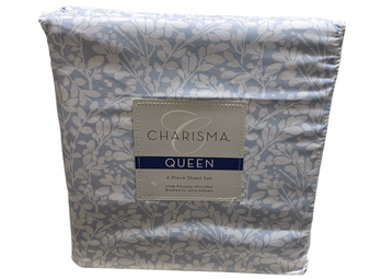 Charisma Queen 6 Piece Sheet Set(VARIETY OF COLOR)