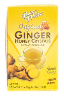 Prince of Peace Ginger Honey Crystals , 10 Sachets
