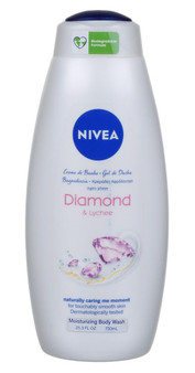 Nivea Diamond and Lychee Moisturizing Body Wash. 25.3 fl. Oz.