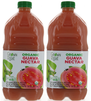 Organic Guava Nectar Juice 64 oz, 2 pack