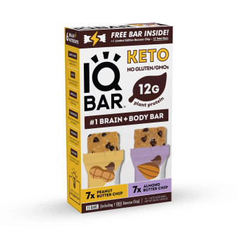 IQBAR Protein Bar Variety Pack 15 ct