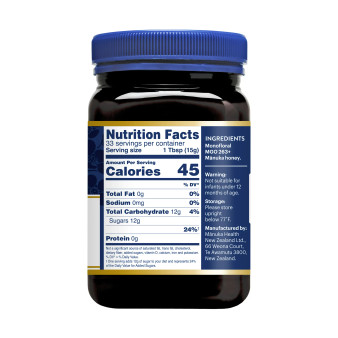 Manuka Health Manuka Honey MGO 263+ 1.1 lb (500 g)