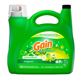 Gain+ Aroma Boost Ultra Concentrated Laundry Detergent, Original, 200 oz